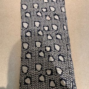 Stella McCartney heart printed scarf